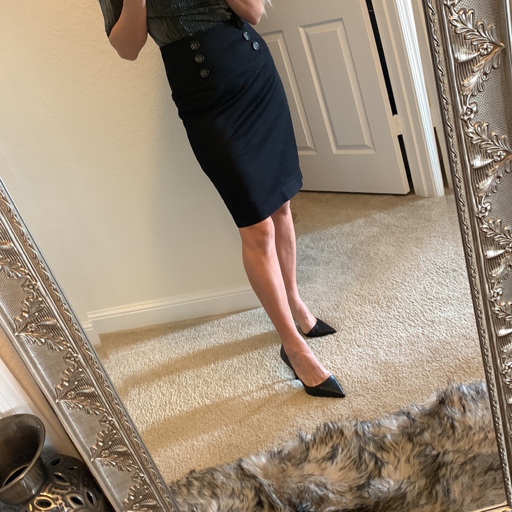 Black pencil skirt size 36 lindex Swedish store